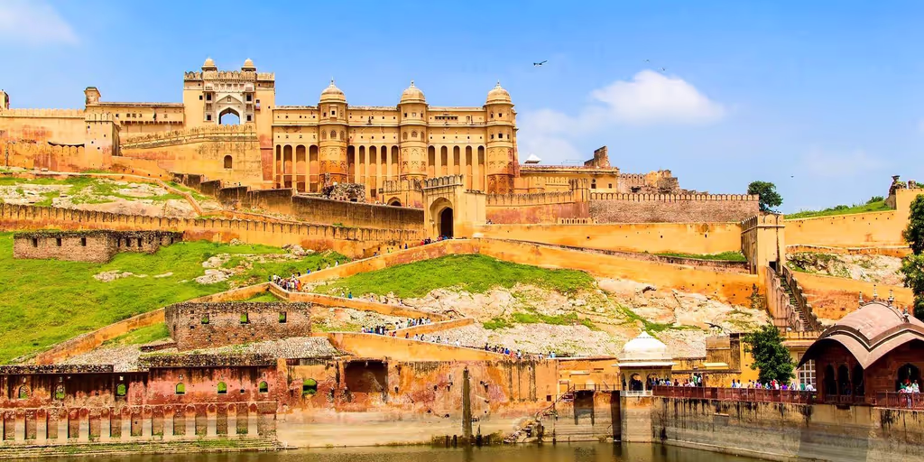 Khajuraho Private Tour - View from distance Jaipur