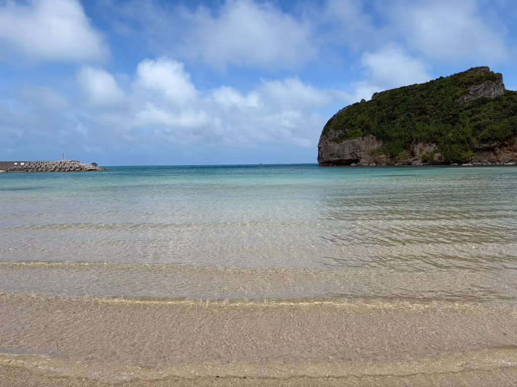 Okinawa Main Island Private Tour - local beach