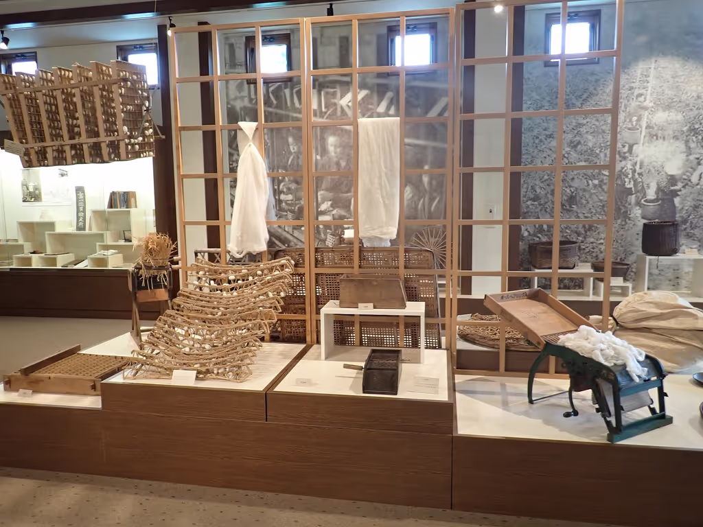 Toyama Private Tour - Sericulture Display