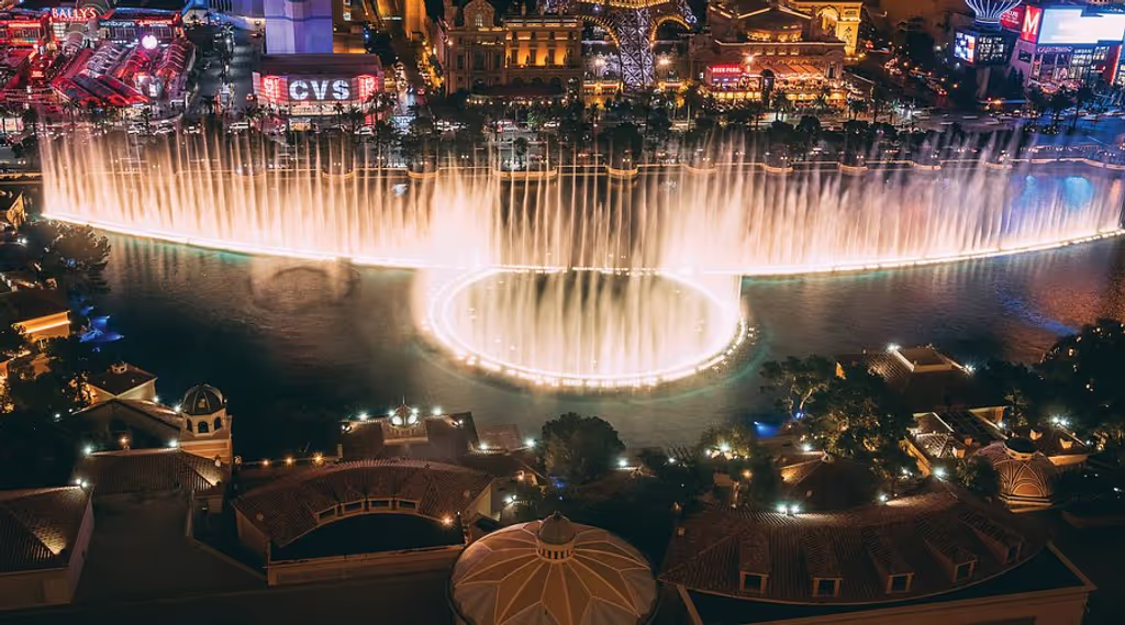 Las Vegas Private Tour - Bellagio fountain show