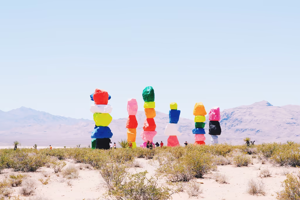 Las Vegas Private Tour - Seven Magic Mountain