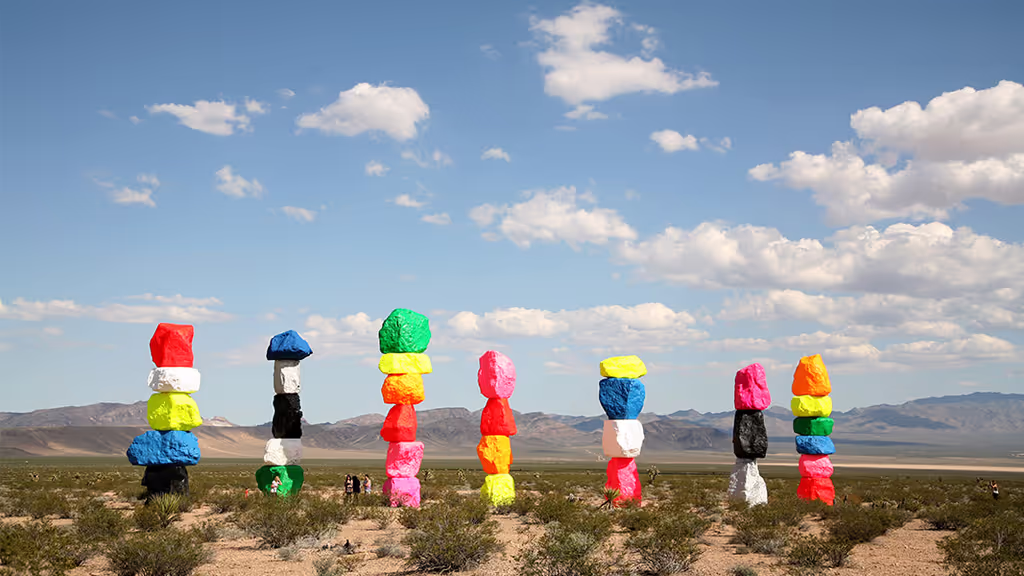 Las Vegas Private Tour - Seven Magic Mountain