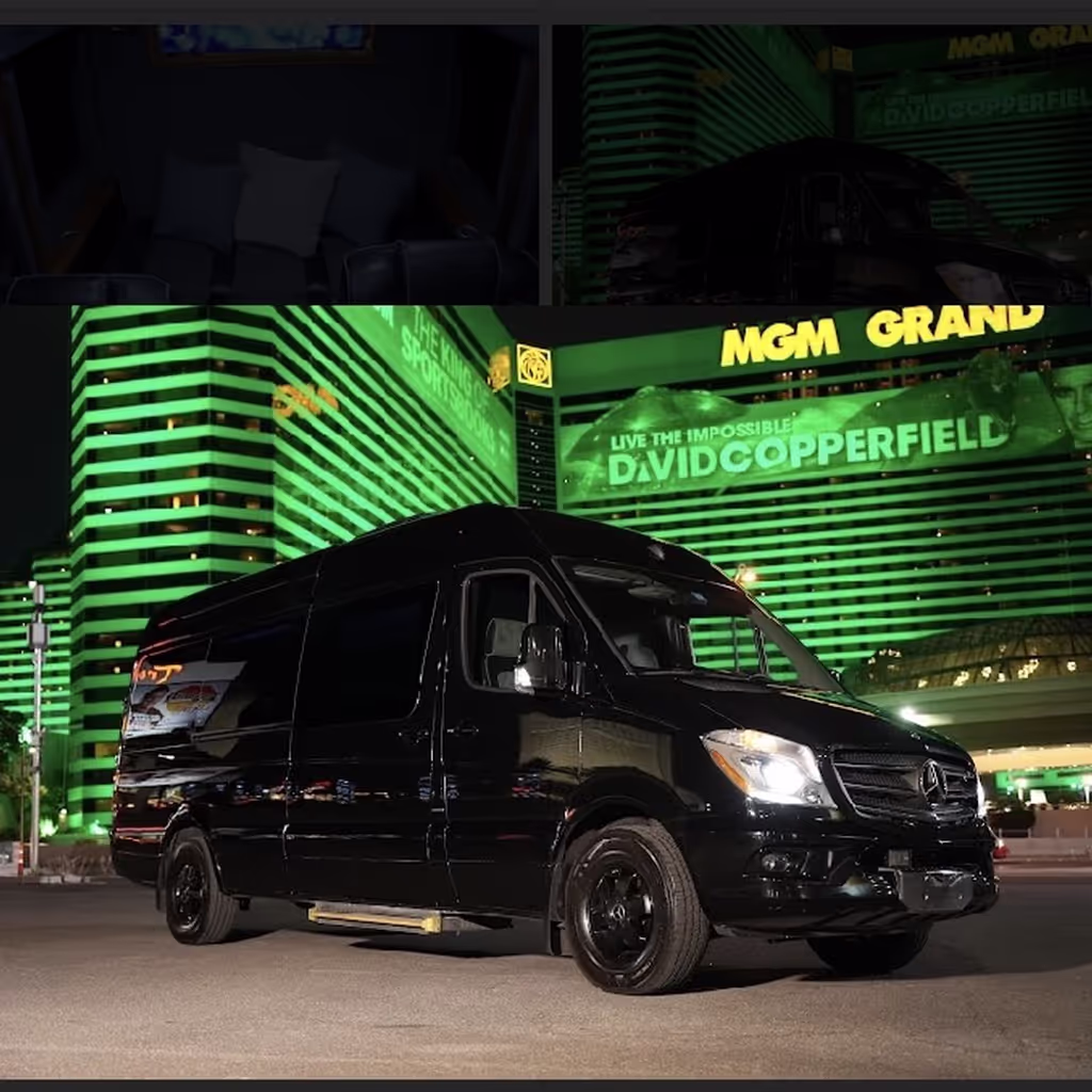 Las Vegas Private Tour - Mercedez Benz Sprinter