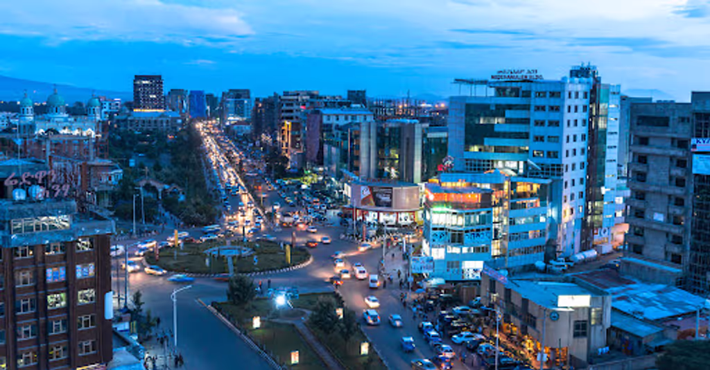 Addis Ababa Private Tour - Adddis Ababa at night