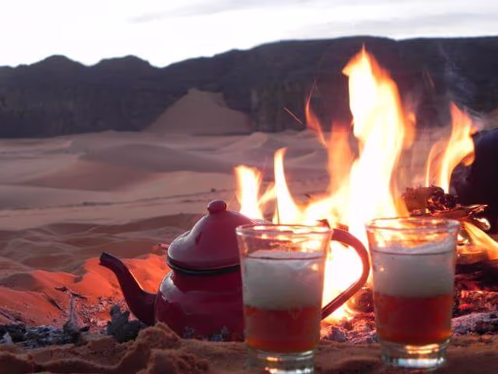 Agadir Private Tour - Moroccan Mint Tea in the Desert