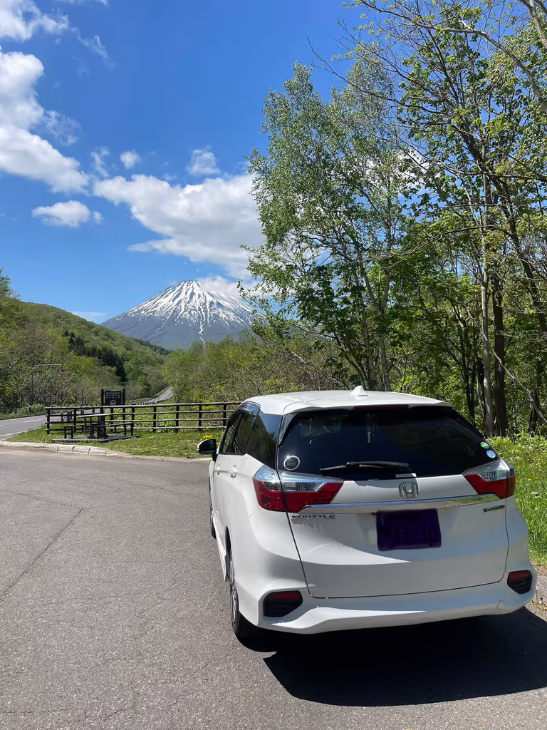 Hokkaido Private Tour - Honda Shuttle (Hybrid) 2016