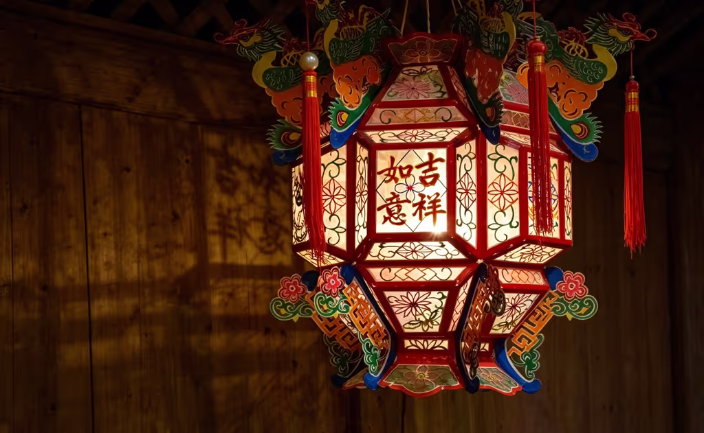 Xiamen Private Tour - traditional lantern