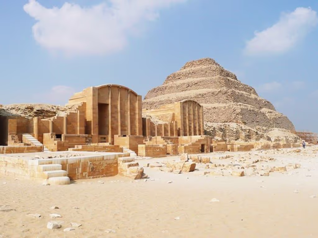 Giza Private Tour - The iconic Step Pyramid of Djoser at Saqqara,