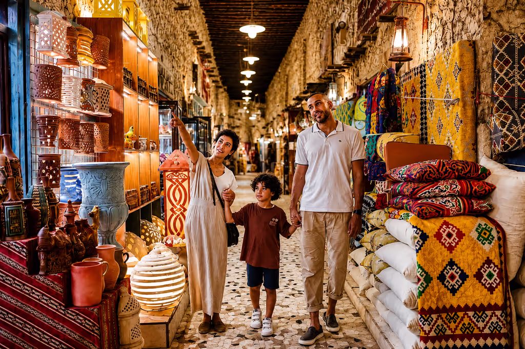Doha Private Tour - Explore the vibrant market lanes of Souq Waqif, fi