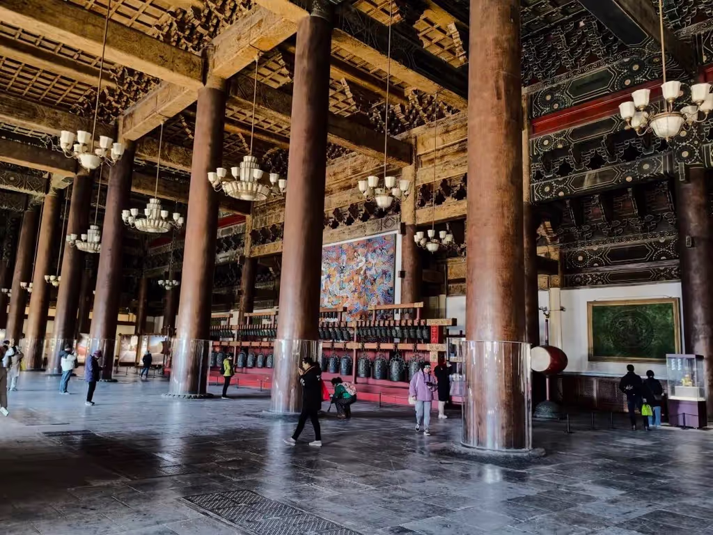 Beijing Private Tour - Interior of the Sacrificial Hall