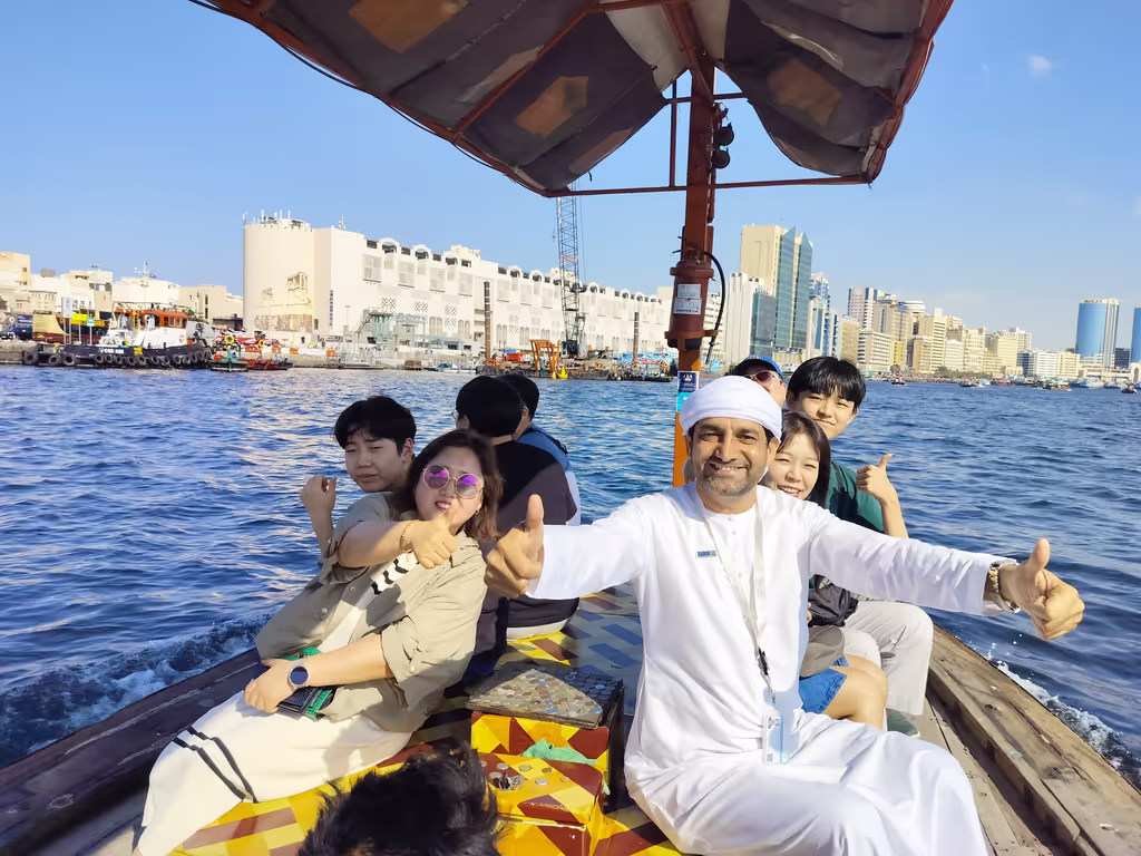 Abu Dhabi Private Tour - Traditional Abra Ride