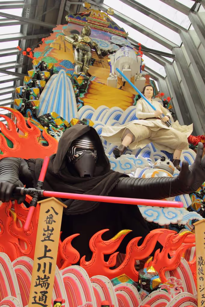 Fukuoka Private Tour - You may find this float along the way. May the Force be with You. 
Of course, I will be your guide to let you know where it is on our way. :)