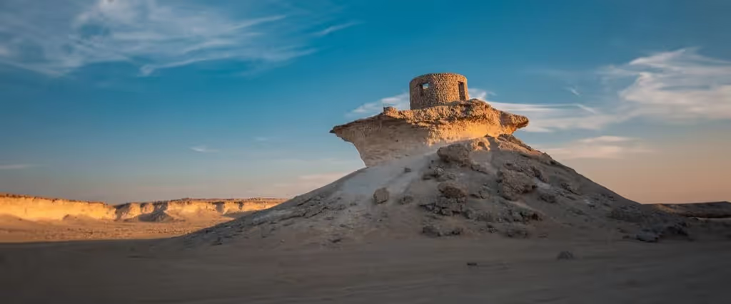 Doha Private Tour - Zekreet rock formations in West Qatar