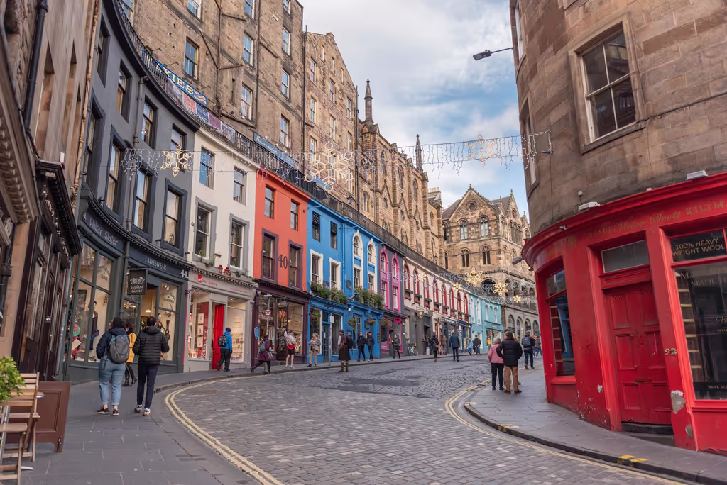 Edinburgh Private Tour - Victoria Street