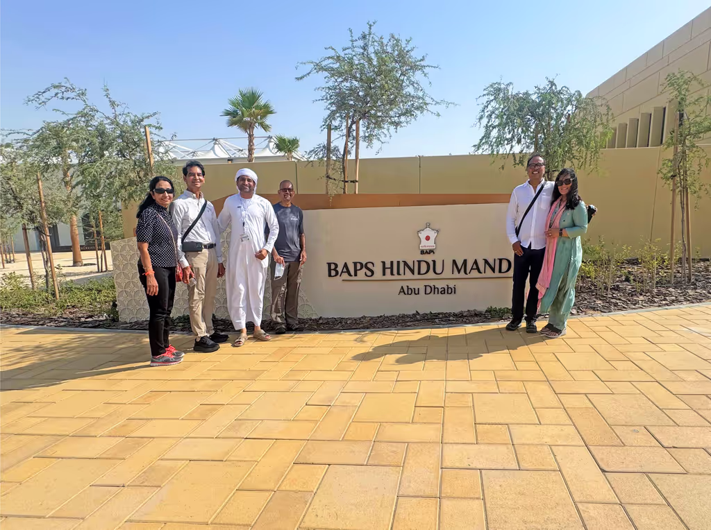 Dubai Private Tour - BAPS Hindu Temple
