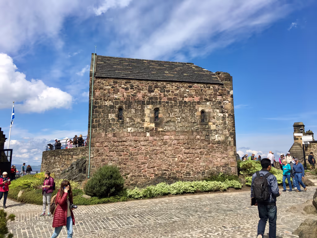 Edinburgh Private Tour - St Margaret's Chaple, Edinburgh Castle
