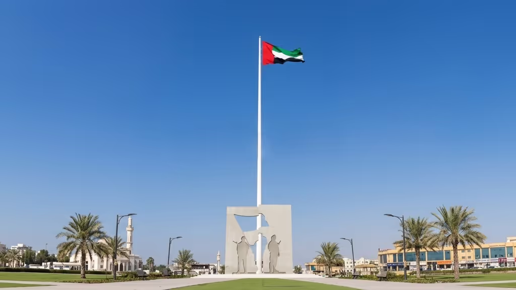 Ajman Private Tour - UAE Flagpole Ajman