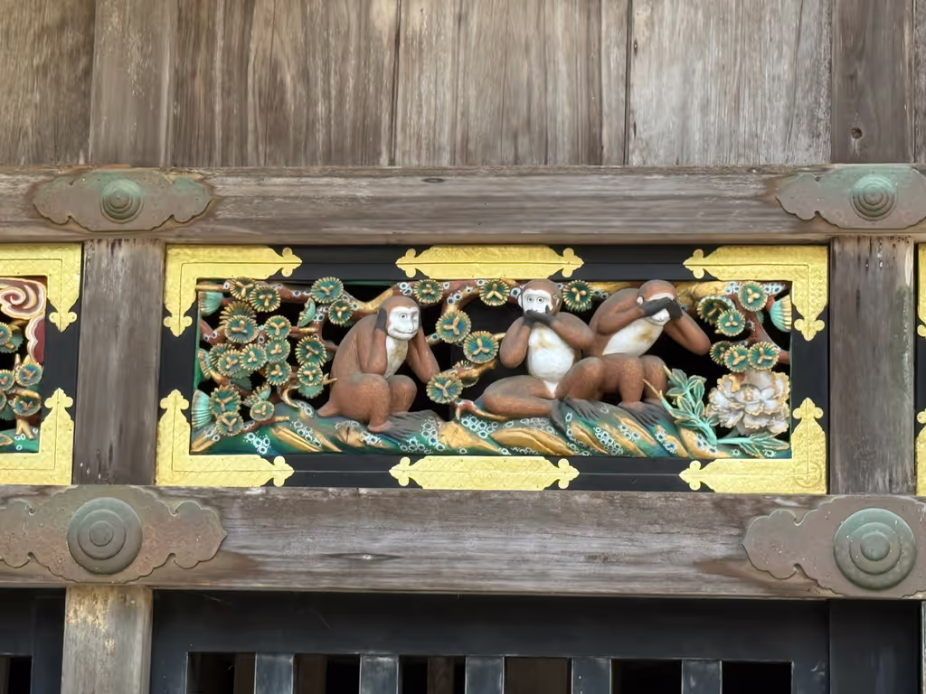Tokyo Private Tour - Three Monkeys in Nikko Toshogu Shrine