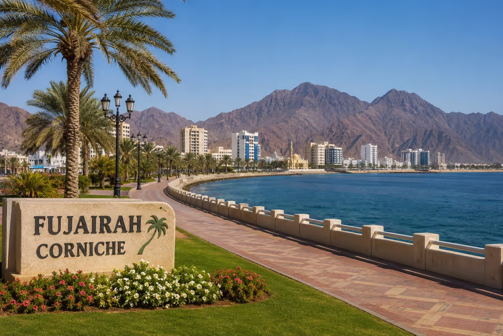 Fujairah Private Tour - Fujairah Corniche