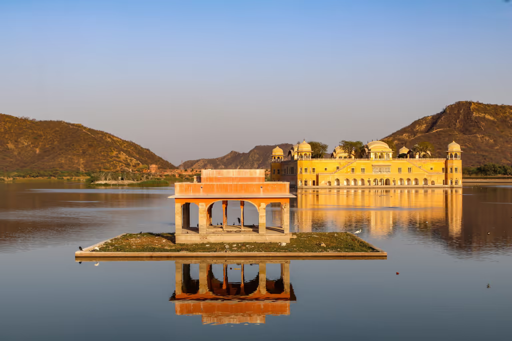 Jaipur Private Tour - Jal Mahal Jaipur’s beautiful palace on the lake