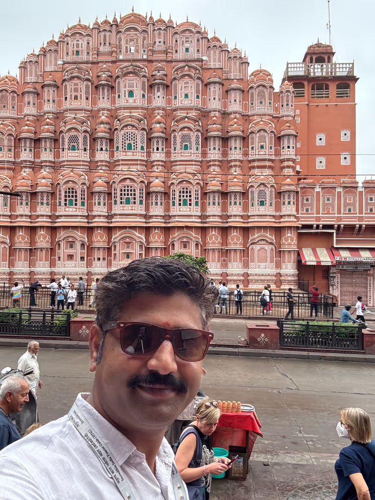 Jaipur Private Tour - **Hawa Mahal, Jaipur’s iconic pink palace