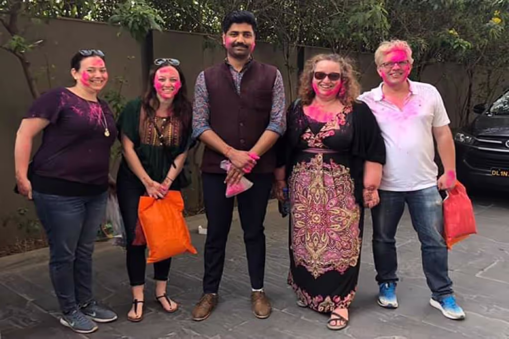 Jaipur Private Tour - Celebrating Holi in Jaipur with guests from the US