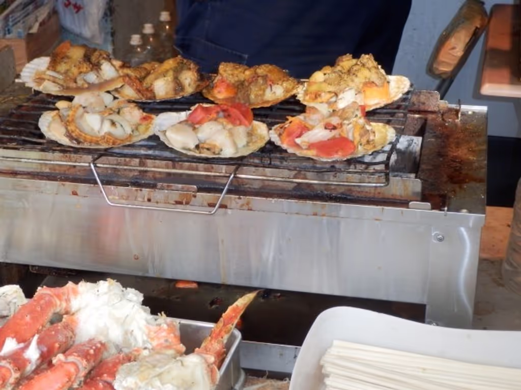Tokyo Private Tour - Grilled Scallop
