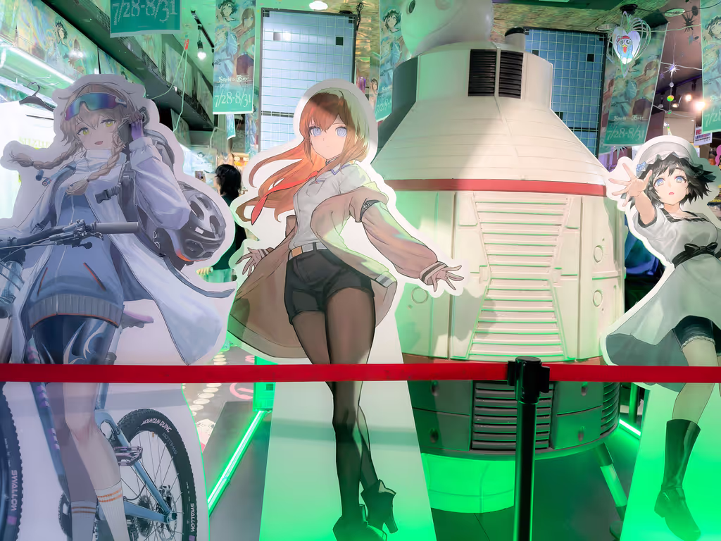 Tokyo Private Tour - Steins Gate 15th anniversary pop up in Akihabara