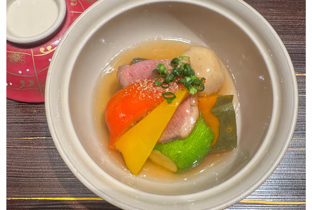 Tokyo Private Tour - Takiawase - Canard et légumes mijotés
