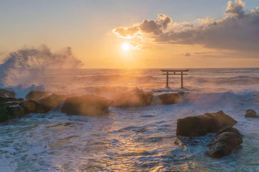 Ibaraki Private Tour - Kamiiso Torii Gate, Oarai