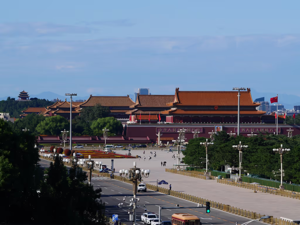 Beijing Private Tour - View along Middle Section of Beijing Central Axis