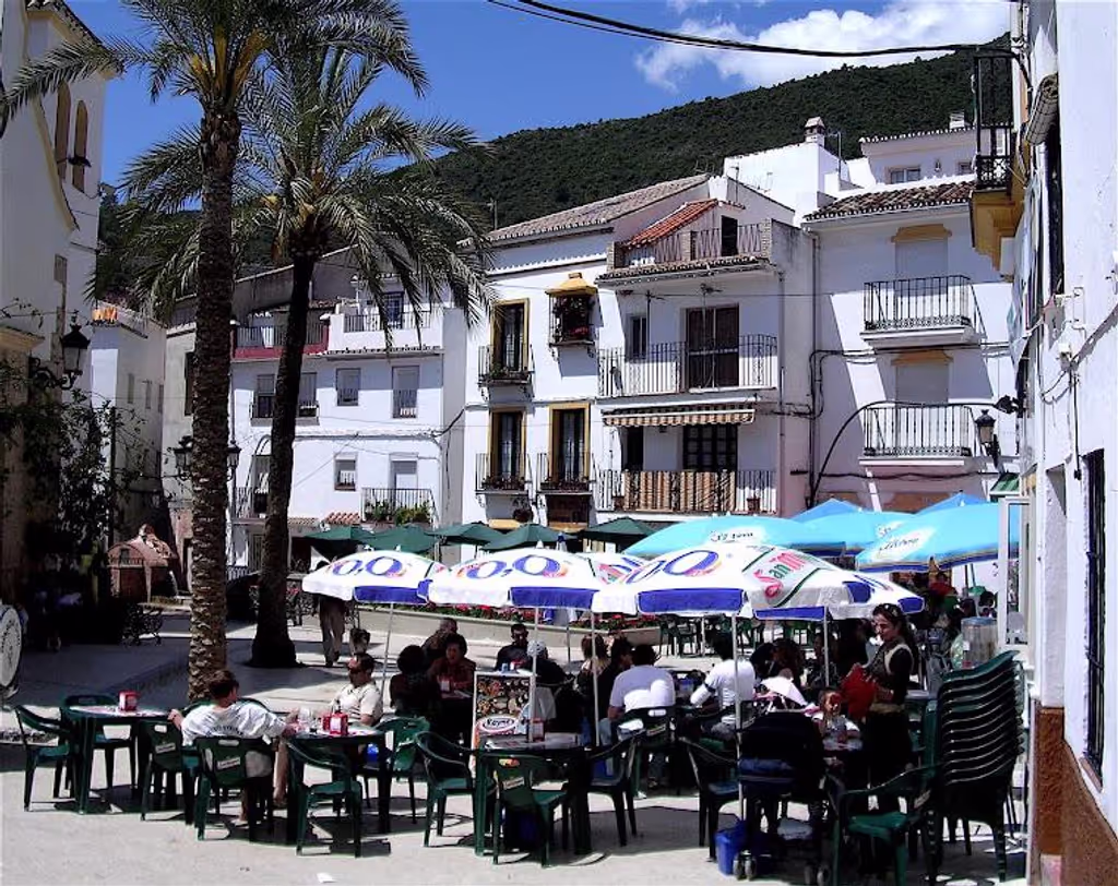 Malaga Private Tour - Coffee in Ojen