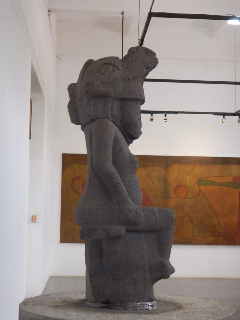 Managua Private Tour - pre-Columbian basalt sculpture from Zapatera Islan