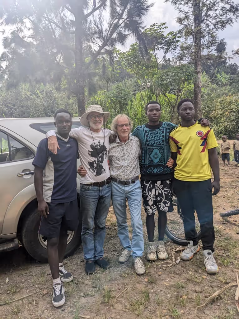 Ruhengeri Private Tour - Happy guests with your local guide at Mbwe Hill