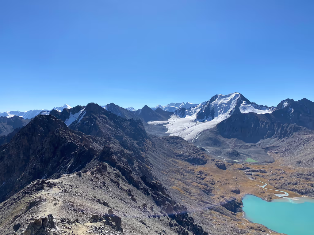 Karakol Private Tour - View of Ala-Kul from the Pass (3,860m) – Available