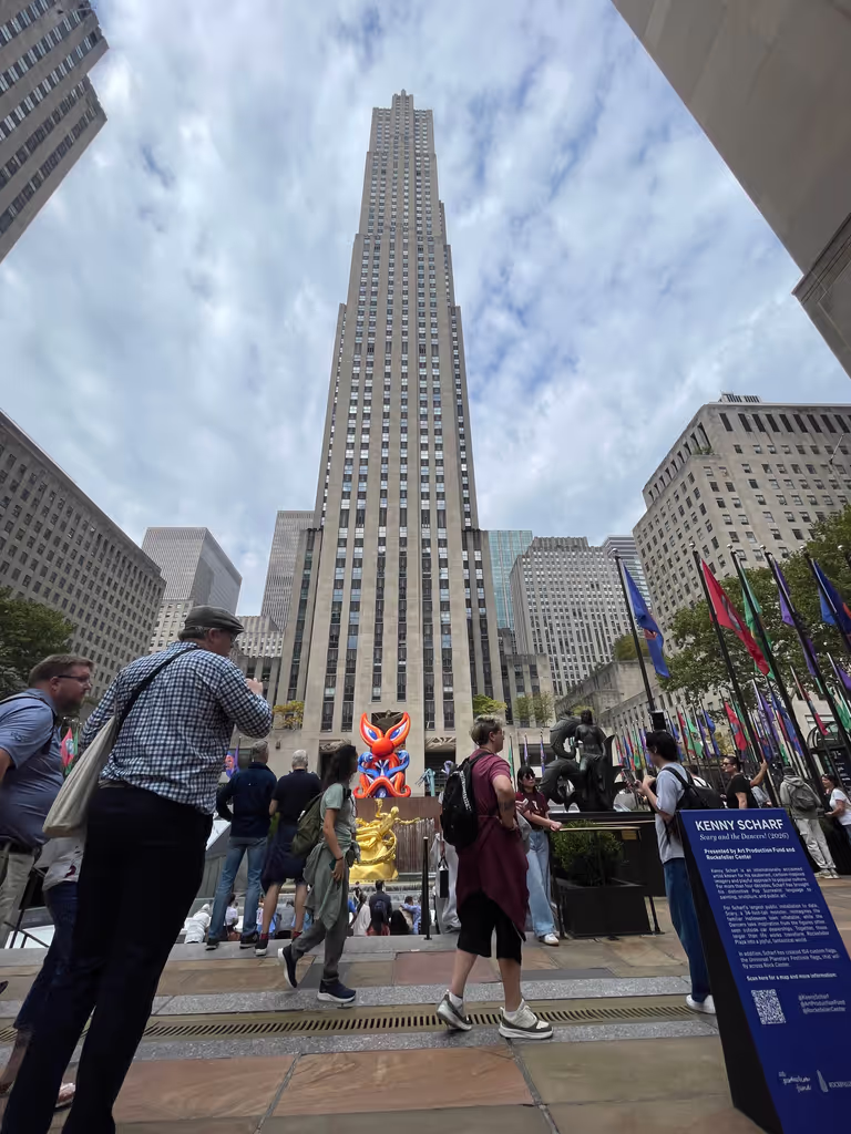 New York Private Tour - Rockefeller Plaza and Top of The Rock