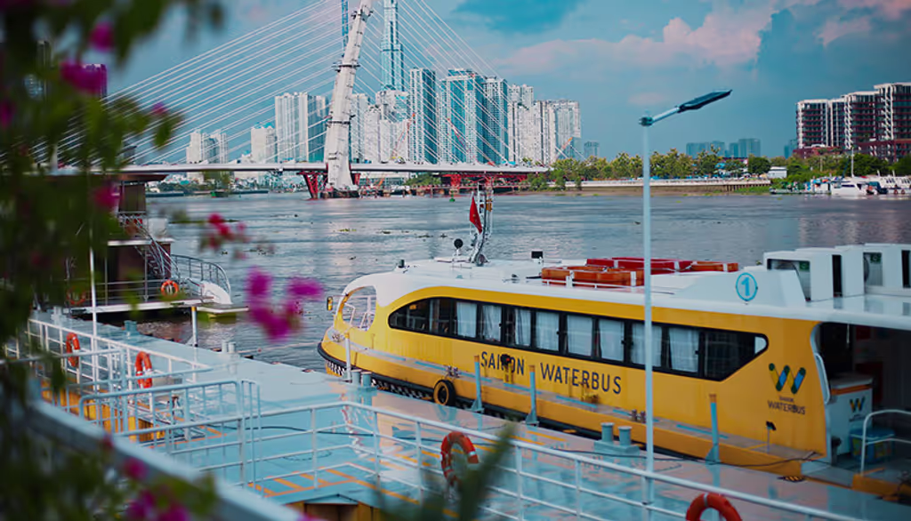 Ho Chi Minh Private Tour - Waterbus to get back home