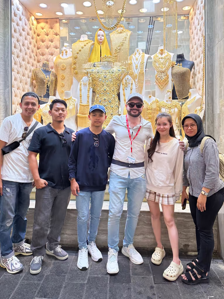 Dubai Private Tour - At Gold souk!