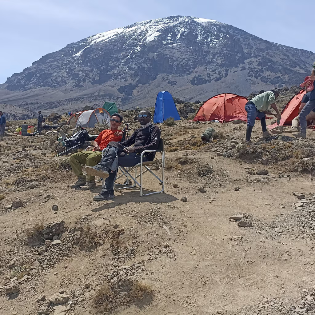 Kilimanjaro Private Tour - Rest at the Camp Karanga