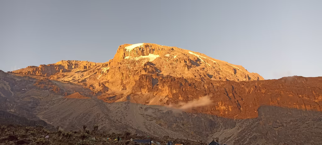 Kilimanjaro Private Tour - A view from Barranco Camp