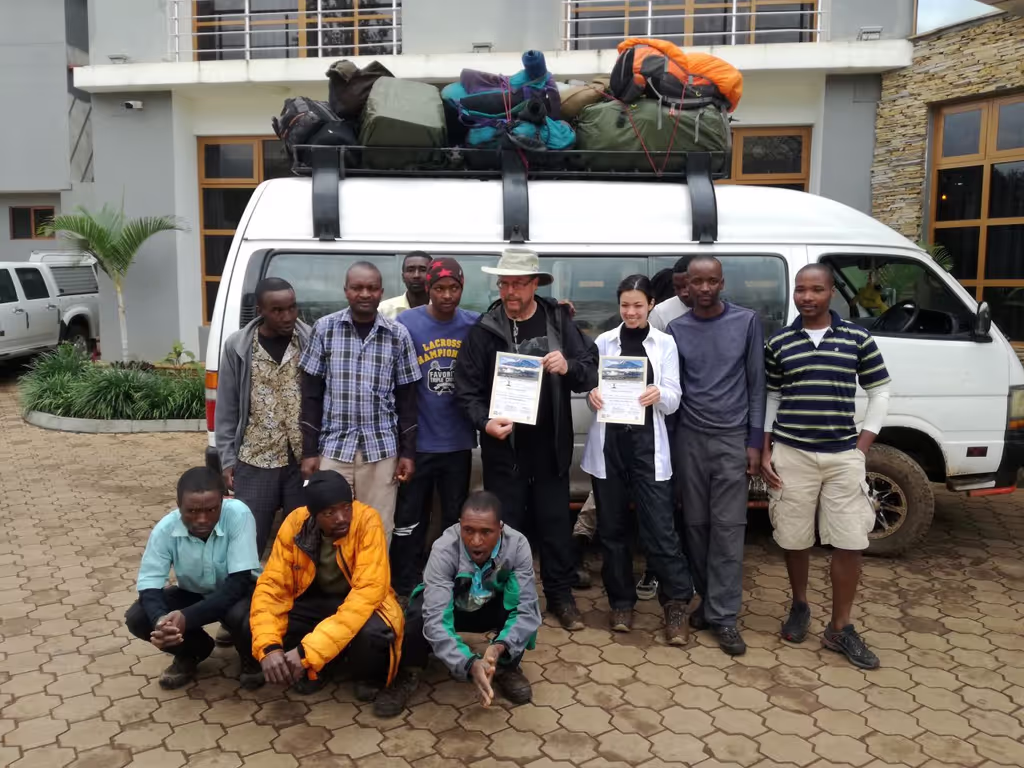 Kilimanjaro Private Tour - After Kili Trip group photo