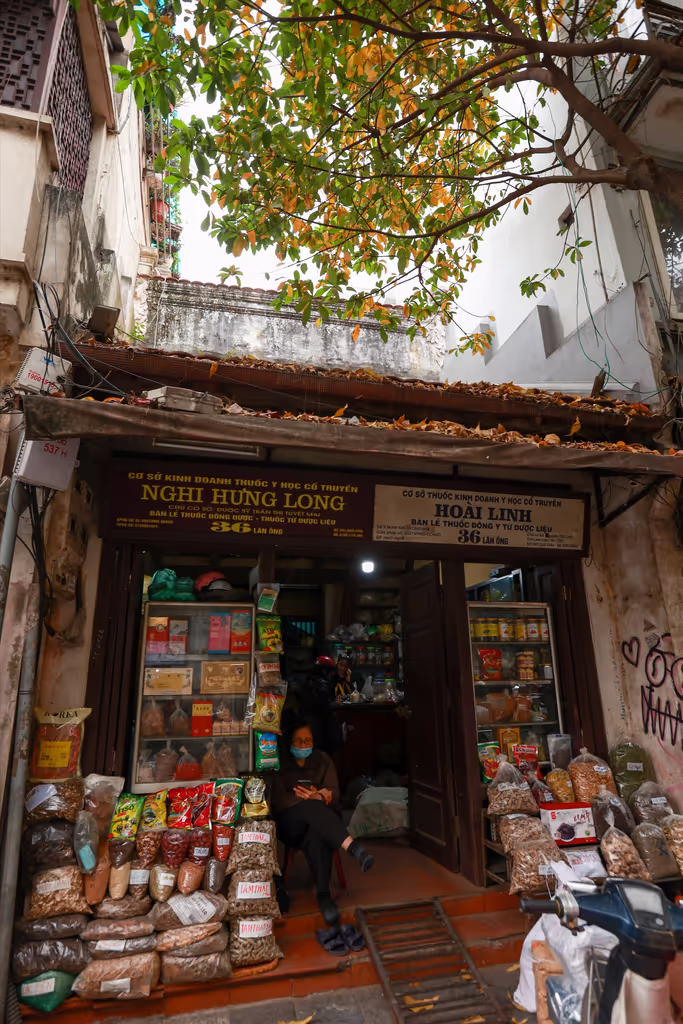 Hanoi Private Tour - Traditional medicine culture on Lan Ong Street