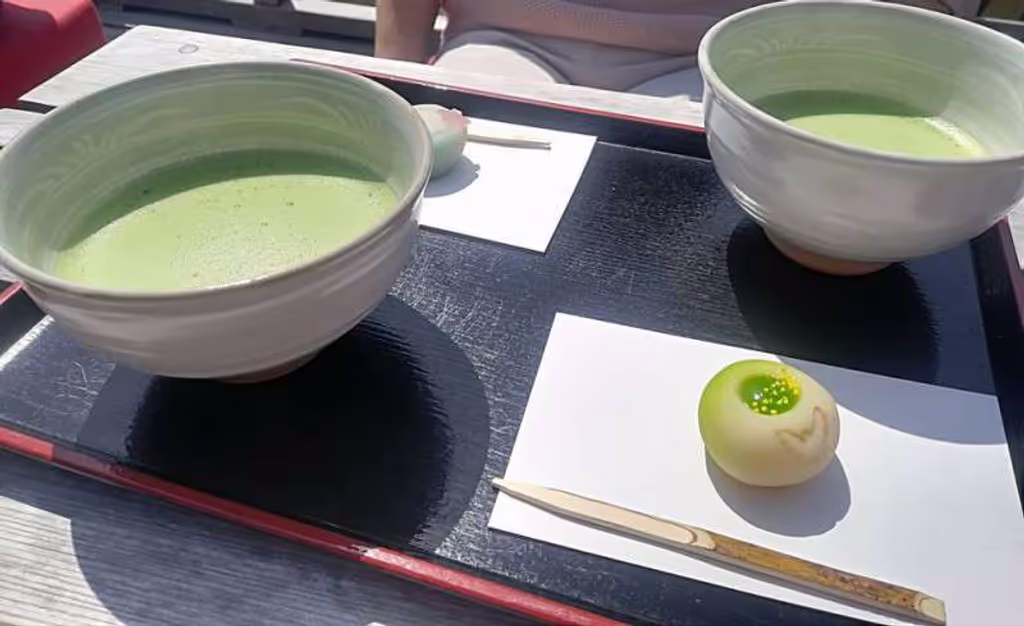 Tokyo Private Tour - Sweets & Matcha tea at tea house in Hamarikyu garden