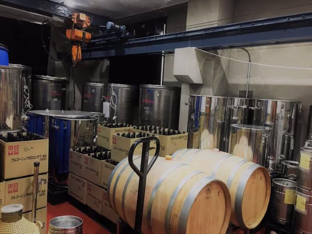 Tokyo Private Tour - You are able to taste their wine and walk around the facilities