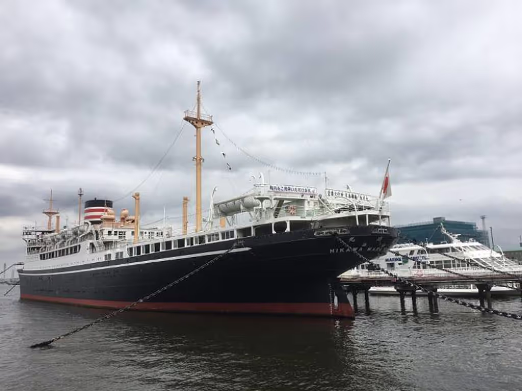 Tokyo Private Tour - HIKAWA MARU was built as a Passenger liner (designated to Yokohama Seattle service) in 1930.