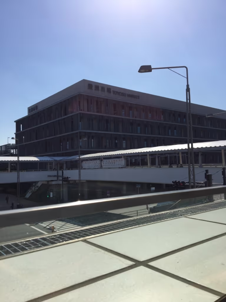Tokyo Private Tour - The inner market of Tsukiji moved to Toyosu which has brand new facilities and equipment with the visitors' tour route.