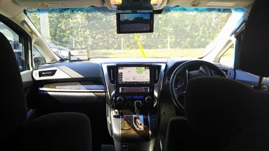 Tokyo Private Tour - Inside of Alphard