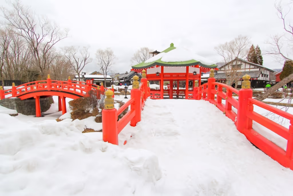 Sapporo Private Tour - Date Jidaimura Village:
Noboribetsu Date Jidaimura is a history theme park highlighting the Edo Period, one of the most attractive era in Japanese history. Tourists can enjoy the extraordinary traditional performances like Ninja show, ninja maze etc, and food & games here.