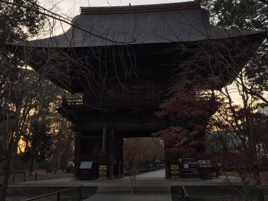 Tokyo Private Tour - A temple with nine statues of Buddha.
