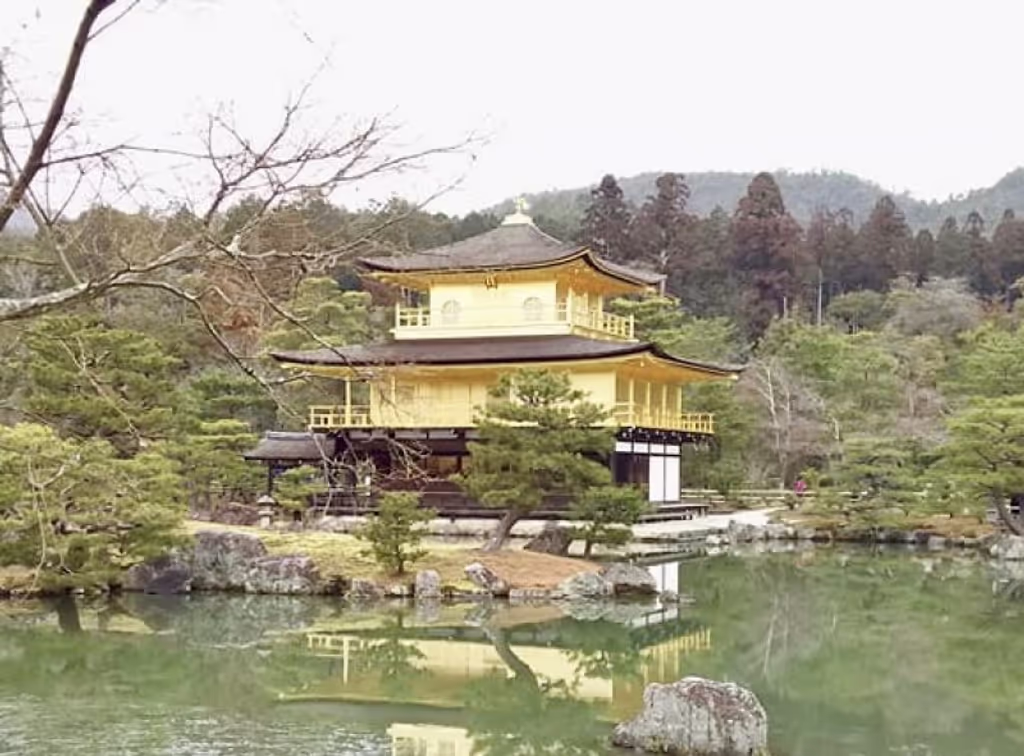 Kyoto Private Tour - Golden Temple, or Kinkaku-ji Temple.